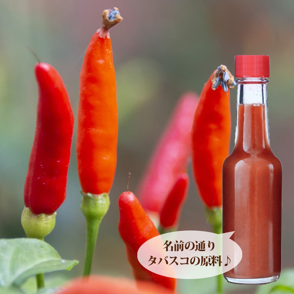 とうがらし タバスコ 1
