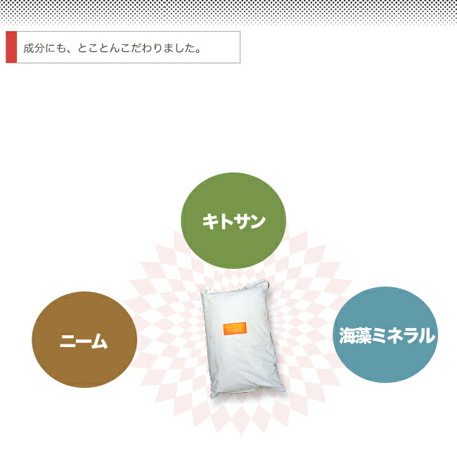 わくわくローズソイルの成分