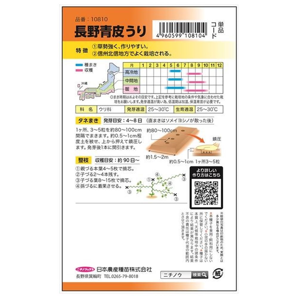 ウリ 長野青皮うり 1