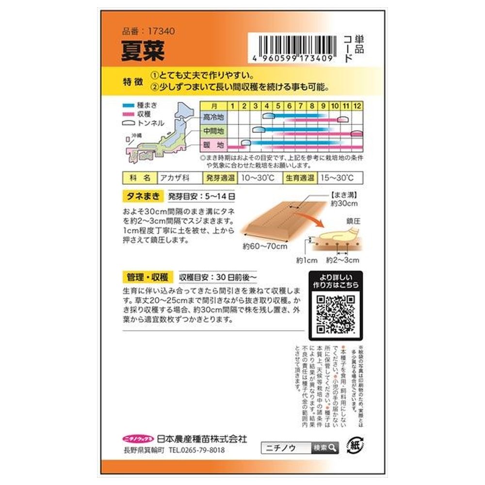 葉菜 夏菜（ふだん草） 1