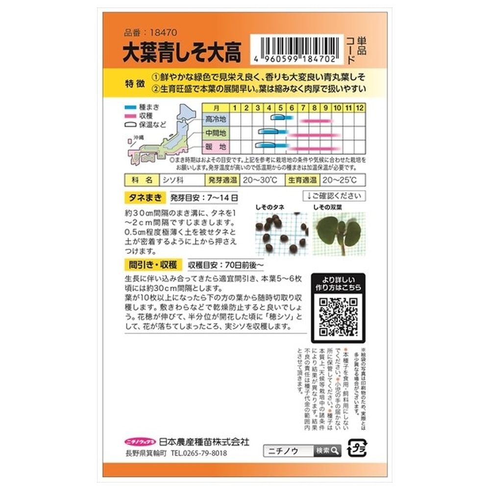 しそ 大葉青しそ 1