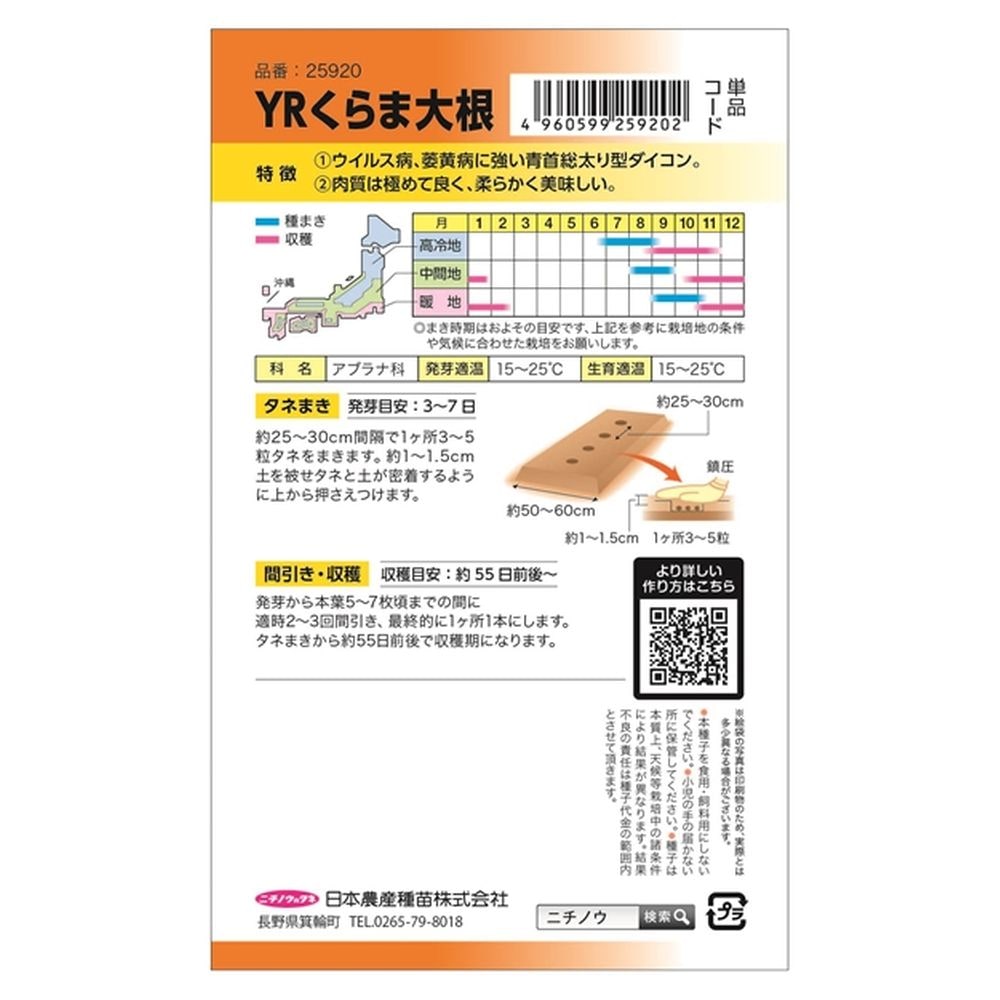 大根 YRくらま大根 2