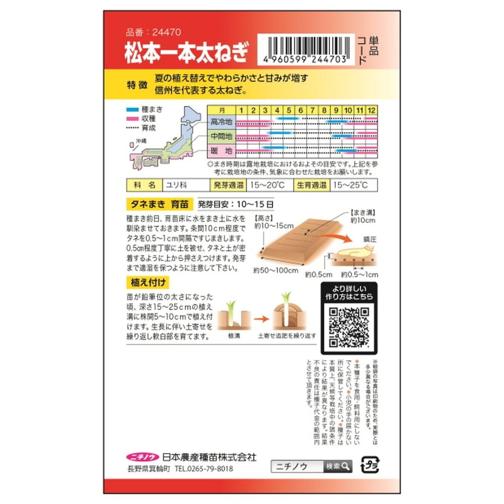ねぎ 松本一本ねぎ 1