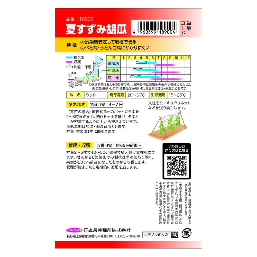 きゅうり 夏すずみ 1