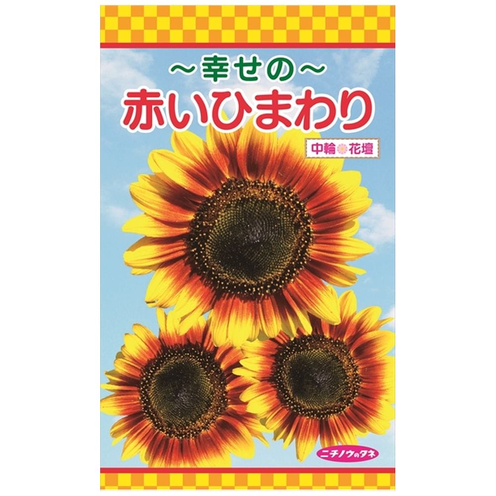 ひまわり 幸せの赤いひまわり 苗 販売 苗木部 By 花ひろばオンライン